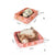 Summer Cooling Mat for Small Pets - Rattan, Cute Print, Fits Guinea Pigs, Hamsters, and Chinchillas