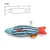 Catnip 3D Fish Toy - Interactive Plush Goldfish with Sound for Cats