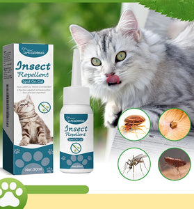 Flea & Tick Control Spray – Stops Itching, Skin Care & Anti-Flea Treatment for Dogs & Cats