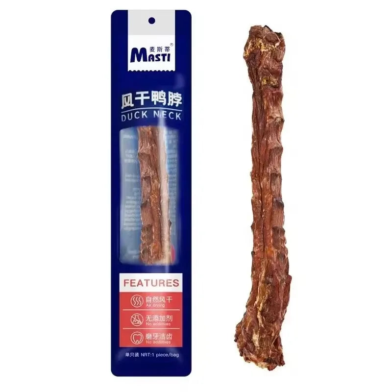 Natural Dried Duck Neck Pet Snacks