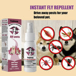 Flea & Tick Control Spray – Antiparasitic for Cats & Dogs, Stops Itching and Fighting