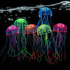 Colorful Glowing Jellyfish Aquarium Decor - Silicone Submarine Ornament