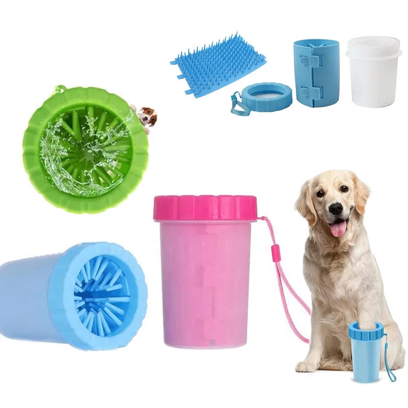 Soft Silicone Pet Paw Washing Cup