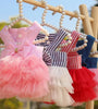 Dog Summer Dress & Cat Lace Skirt - Cute Stripe Princess Apparel for Chihuahua & Puppies
