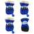 4pcs Anti-Skid Puppy Shoes, Soft-Soled Waterproof Pet Protection for Winter