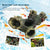 Hollow Tree Tunnel Cave Ornament – Fish & Reptile Hiding Shelter for Aquarium Landscaping