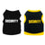 Police Suit Cosplay Dog Clothes - Black Elastic Vest & T-Shirt for Dogs & Cats