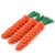 Carrot Knot Rope Dog Toy - Durable Cotton Chew Ball & Dumbbell