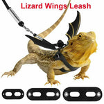 Adjustable Reptile Harness & Leash for Lizards, Geckos, and Bearded Dragons