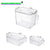 Transparent Acrylic Fish Tank - Ecological Breeding Box for Desktop Landscaping