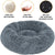 40-90cm Round Pet Bed – Super Soft Plush Bed for Medium to Large Dogs, Winter Warm Sleeping