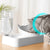 2-in-1 Pet Feeder with Stainless Steel Bowls & Automatic Water Dispenser