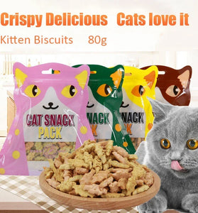 Salmon & Tuna Cat Biscuits