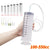 100-550ml Plastic Syringes with Tube & Tip Cap for Dispensing, Feeding, & Watering