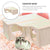 Wooden Hamster & Guinea Pig House with Decorative Nest