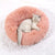 40-90cm Round Pet Bed – Super Soft Plush Bed for Medium to Large Dogs, Winter Warm Sleeping