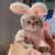 Warm Winter Clothes for Kittens, Cute Bunny Coat for Cats & Puppies