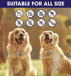 Ultrasonic Flea & Tick Repeller – Automatic Protection for Dogs with Flea Collar