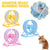 Silent Hamster & Rodent Running Wheel - Exercise Toy with Bracket