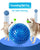 Squeaky Pet Dog & Cat Toy - TPR Chew Ball for Teeth Cleaning & Training