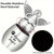 Small Keepsake Urn with Angel Wings - Mini Stainless Steel Cremation Urn for Ashes