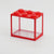 Creative Fish Tank - Stackable Mini Aquarium with 6 Ventilation Holes for Desktop & Home Decor