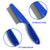 Puppy Joy 3-Piece Pet Grooming & Tear Stain Comb Set