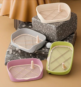 Portable Pet Litter Box – Training Toilet & Pad Holder for Small Dogs and Cats