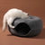 Felt Donut Bed for Cats – 2-in-1 Tunnel Bed with Breather Hole and Interactive Play Toy