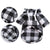 Winter Dog Hoodie - Warm Plaid Jacket with Pocket for Small to Large Dogs