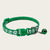 Pet Collar with Bell & Paw Print Pattern