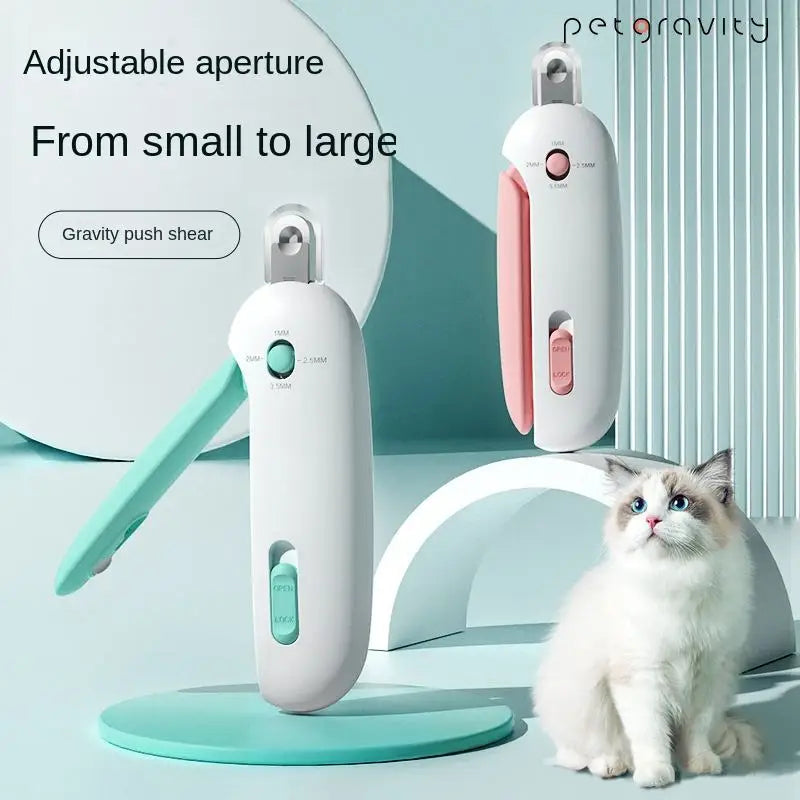 Puppy Joy Adjustable Pet Nail Trimmer for Dogs & Cats