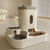 Automatic Pet Feeder & Water Fountain Bowl