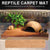Coconut Palm Mat - Reptile Fiber Bedding & Terrarium Liner for Tortoises