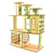 Wooden Hamster Villa House & Climbing Toy for Small Pets