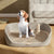 Portable Pet Litter Box – Training Toilet & Pad Holder for Small Dogs and Cats