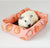 Summer Cooling Mat for Small Pets - Rattan, Cute Print, Fits Guinea Pigs, Hamsters, and Chinchillas
