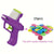 Creative Turnip Gun Cat Toy - Interactive Foam Disc Launcher