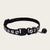 Pet Collar with Bell & Paw Print Pattern