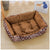 Plush Square Pet Bed – Calming Cushion Sofa for Small to Medium Dogs & Cats
