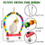 7-Piece Parrot Toy Set – Swing, Suspension Bridge, Ball, Bells, and Cage Accessories