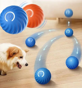 Smart Interactive Dog Toy Ball - USB Rechargeable Moving & Bouncing