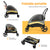 Ultra-Large Foldable Dog Stroller with 4 Wheels – Outdoor Pet Jogger Wagon for Medium and Large Dogs (Up to 121 lbs)