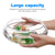 Transparent Plastic Fish Tank - Multi-Function Betta & Goldfish Aquarium for Home & Office Decor