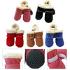 4pcs Waterproof Winter Dog Shoes - Warm Boots for Small & Medium Dogs, Chihuahua, Yorkshire