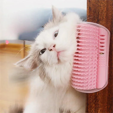Cat Self Groomer with Catnip & Massage Comb