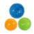 Squeaky Pet Dog & Cat Toy - TPR Chew Ball for Teeth Cleaning & Training