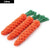 Carrot Knot Rope Dog Toy - Durable Cotton Chew Ball & Dumbbell