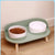 Adjustable Height Double Bowls Feeder for Cats & Dogs - Elevated Feeding Dish