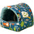 Small Animal Hamster Plush Hammock Bed - Winter Hanging Hideout